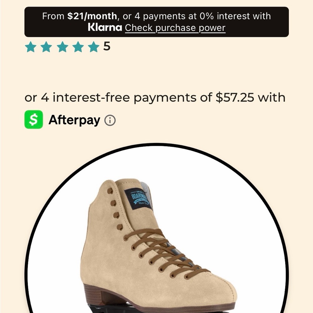 NWT - Sure-Grip Boardwalk outdoor roller skate boots